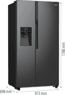ХЛАДИЛНИК GORENJE NRR9185ESBXL thumbnail 9