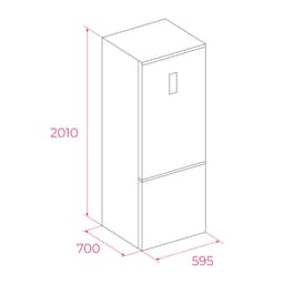 ХЛАДИЛНИК ТЕКА VAN GOGH RBF 88670 VG thumbnail 17