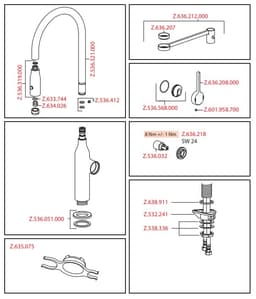 СМЕСИТЕЛ KWC SIN thumbnail 4