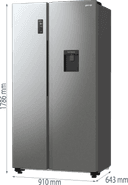 ХЛАДИЛНИК GORENJE NRR9185EAXLWD thumbnail 10