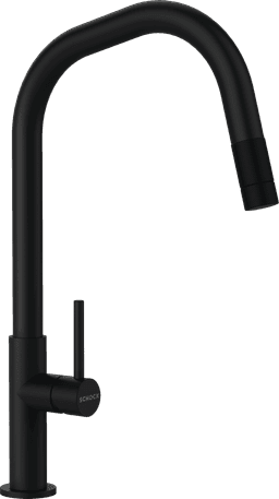 СМЕСИТЕЛ SCHOCK TALINOS PULL OUT BLACK thumbnail 1