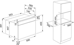 МИКРОВЪЛНОВА ФУРНА FRANKE FMA 45 MW XS thumbnail 4