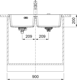 МИВКА FRANKE MRG 620-39-39 POLAR WHITE thumbnail 4