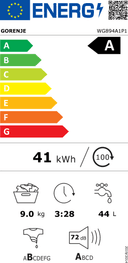 ПЕРАЛНЯ GORENJE WG894A1P1 thumbnail 13