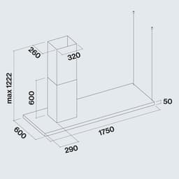АСПИРАТОР FALMEC LUMEN ISOLA 175 ISLAND LEFT thumbnail 3