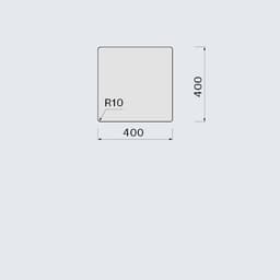 МИВКА FALMEC ISEO 40 Черна (45.6x45.6) над плот / равен / под плот thumbnail 3