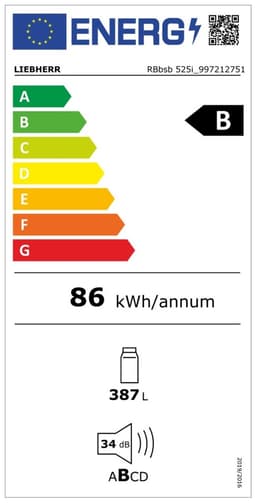 ХЛАДИЛНИК LIEBHERR RBbsb 525i thumbnail 12