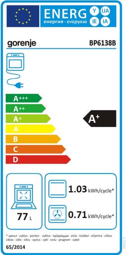 ФУРНА GORENJE BP6138B thumbnail 15