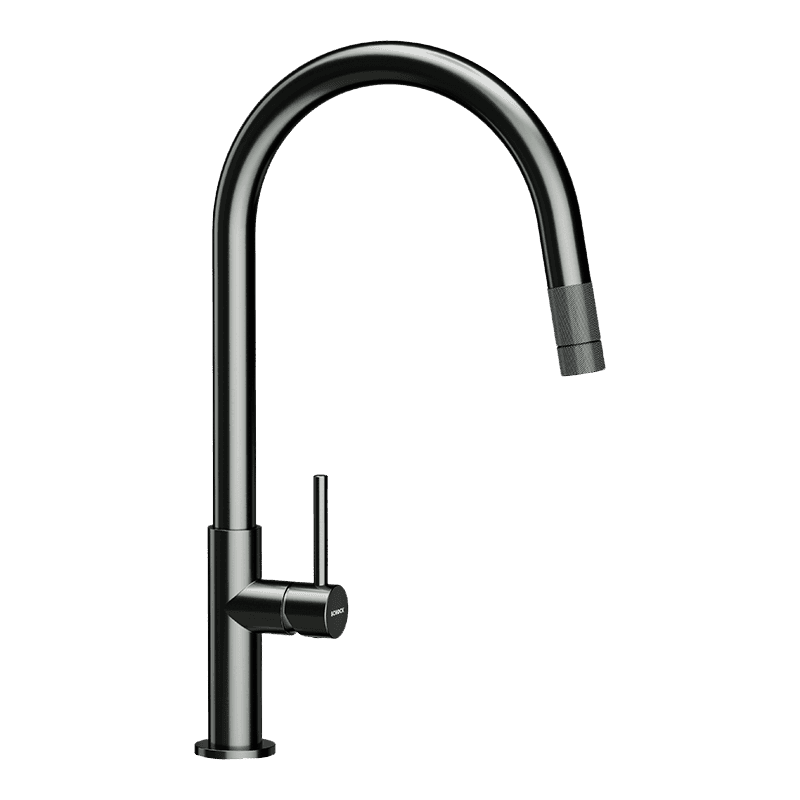 СМЕСИТЕЛ SCHOCK TALIA PULL OUT GUN METAL