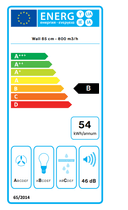 АСПИРАТОР FALMEC FLIPPER 85 WH NRS thumbnail 3