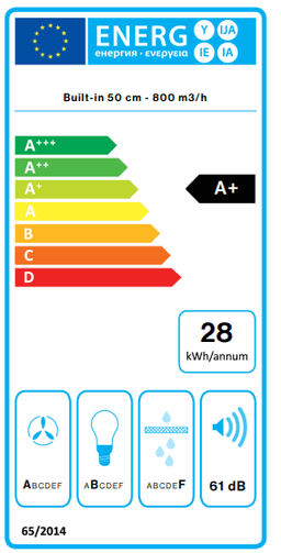 АСПИРАТОР FALMEC GRUPPO INCASSO 50 GREEN TECH thumbnail 2