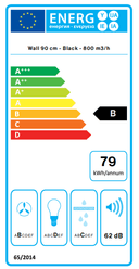 АСПИРАТОР FALMEC LUCE WALL 90 thumbnail 2