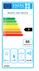 АСПИРАТОР FALMEC LUMINA NRS 90 INOX thumbnail 7