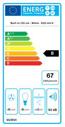 АСПИРАТОР FALMEC MOVE 120 WHITE thumbnail 2