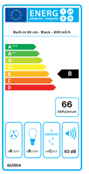 АСПИРАТОР FALMEC MOVE 60 BLACK thumbnail 4