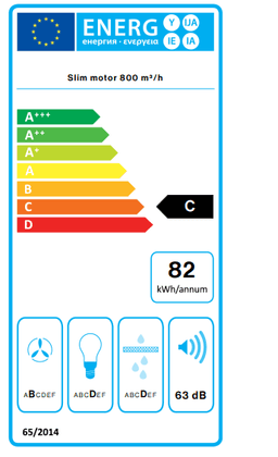 АСПИРАТОР FALMEC NUVOLA 140 WHITE thumbnail 2