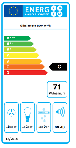 АСПИРАТОР FALMEC NUVOLA 90 WHITE thumbnail 3