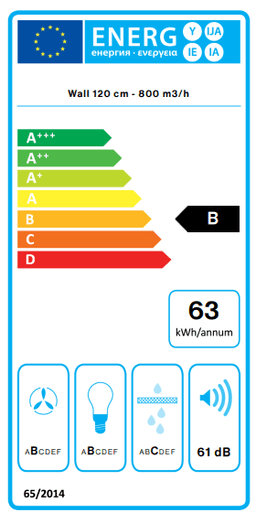 АСПИРАТОР FALMEC PLANE TOP 120 thumbnail 2