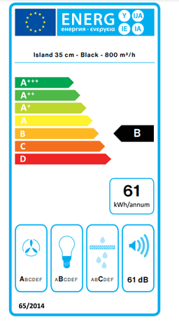 АСПИРАТОР FALMEC POLAR BLACK ISLAND - Лоша опаковка, в стреч фолио thumbnail 5