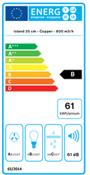 АСПИРАТОР FALMEC POLAR COPPER ISLAND thumbnail 3