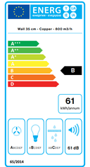 АСПИРАТОР FALMEC POLAR COPPER WALL thumbnail 2