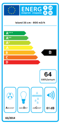 АСПИРАТОР FALMEC POLAR LIGHT ISLAND thumbnail 3