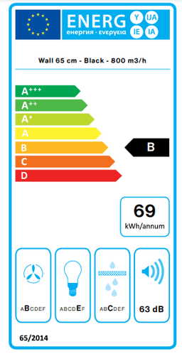 АСПИРАТОР FALMEC PRESTIGE BLACK thumbnail 4