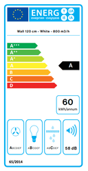 АСПИРАТОР FALMEC QUASAR 120 WHITE thumbnail 2