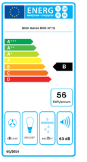 АСПИРАТОР FALMEC SKEMA BLACK 120 thumbnail 3