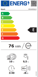 СЪДОМИЯЛНА BOSCH SPI4HMS61E thumbnail 4