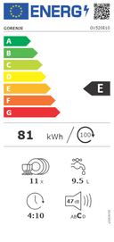 СЪДОМИЯЛНА GORENJE GV520E10 thumbnail 3