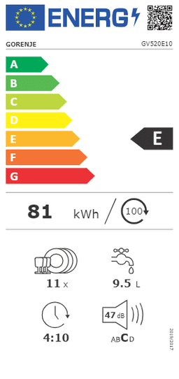 СЪДОМИЯЛНА GORENJE GV520E10 thumbnail 3