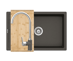 МИВКА SCHOCK RONDA D100L+ СМЕСИТЕЛ И ПОДАРЪК ДЪСКА thumbnail 1