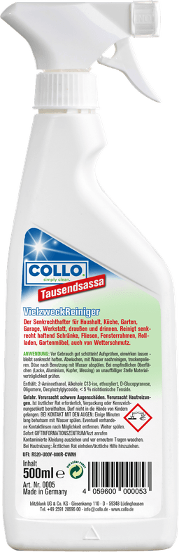 ПРЕПАРАТ COLLO TAUSENDSASSA ЗА ПОЧИСТВАНЕ НА ПОВЪРХНОСТИ thumbnail 2