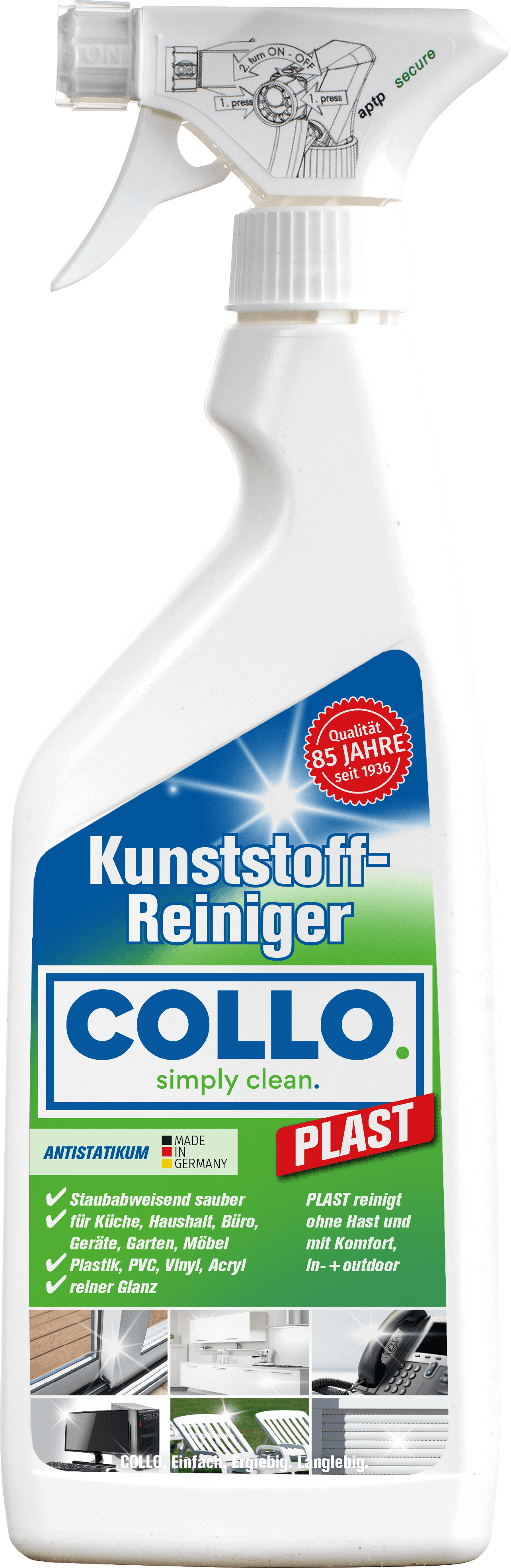 ПРЕПАРАТ COLLO PLAST ЗА ПОЧИСТВАНЕ НА ПОВЪРХНОСТИ