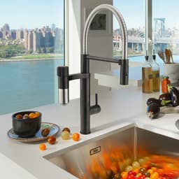 СМЕСИТЕЛ СЪС СИСТЕМА ЗА ПРЕЧИСТВАНЕ НА ВОДА FRANKE Vital Caps Twin Filt 2in1 Semi Pro H thumbnail 4