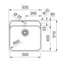 МИВКА FRANKE SRX 210-50 3 1/2″ TL Smart thumbnail 2