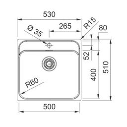МИВКА FRANKE SRX 210-50 3 1/2″ TL Smart thumbnail 2