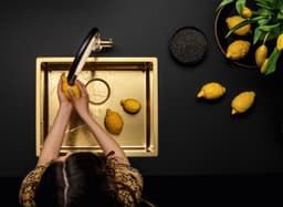 МИВКА FALMEC Como 50 (50x40) PVD GOLD thumbnail 2