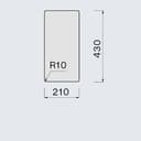 МИВКА FALMEC Como 18 (22x44) над плот / равен thumbnail 4