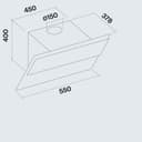 АСПИРАТОР FALMEC VERSO 55 GRAY thumbnail 4