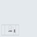 АСПИРАТОР FALMEC VERSO 55 GRAY thumbnail 6