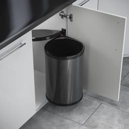 КОШ ЗА ВГРАЖДАНЕ HAILO AS Mono 20 графит/черно thumbnail 2