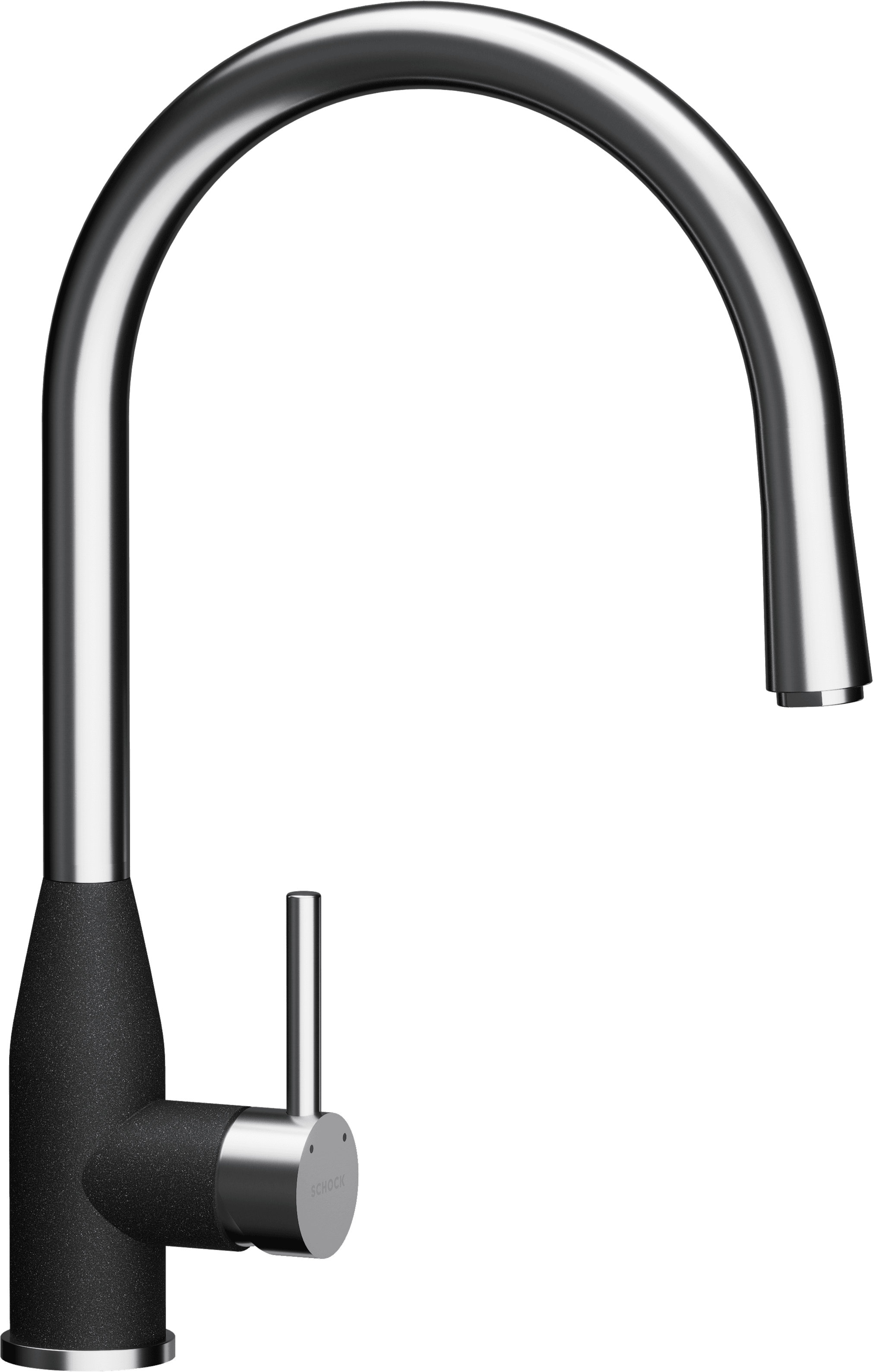 СМЕСИТЕЛ SCHOCK Kavus Pull-out Onyx