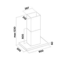 АСПИРАТОР FALMEC PLANE PLUS NRS ISLAND 90 thumbnail 3