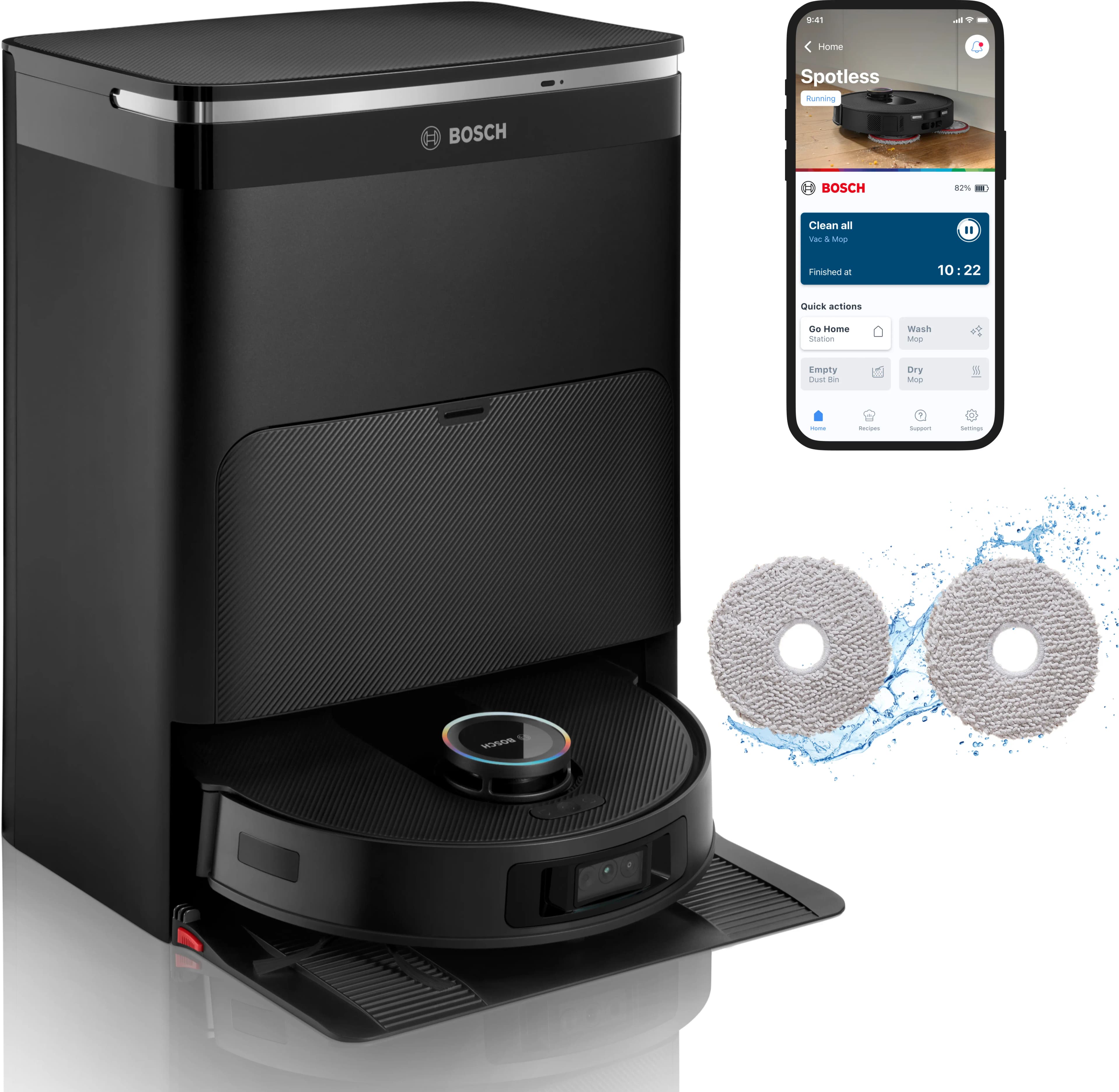 ПРАХОСМУКАЧКА РОБОТ BOSCH Spotless Max Cam BCRDW3BX