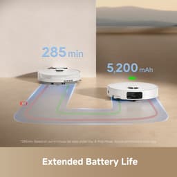 Прахосмукачка робот DREAME - D20 Pro White thumbnail 3
