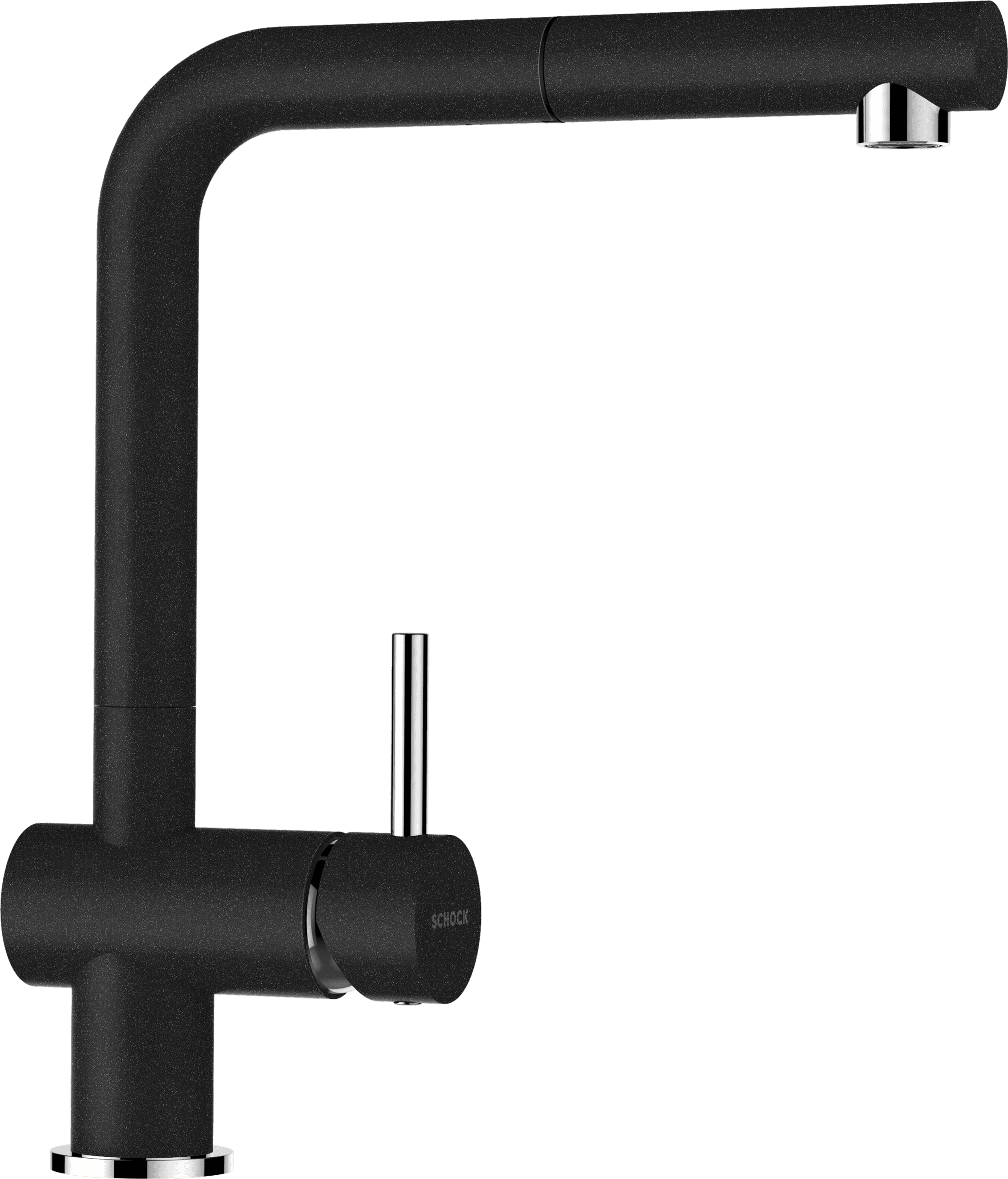 СМЕСИТЕЛ SCHOCK Epos Pull-out Onyx (10) - Леки драскотини