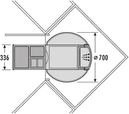 КОШ ЗА ВГРАЖДАНЕ HAILO AS Rondo Comfort 20/10/10/D/KS/ME thumbnail 3