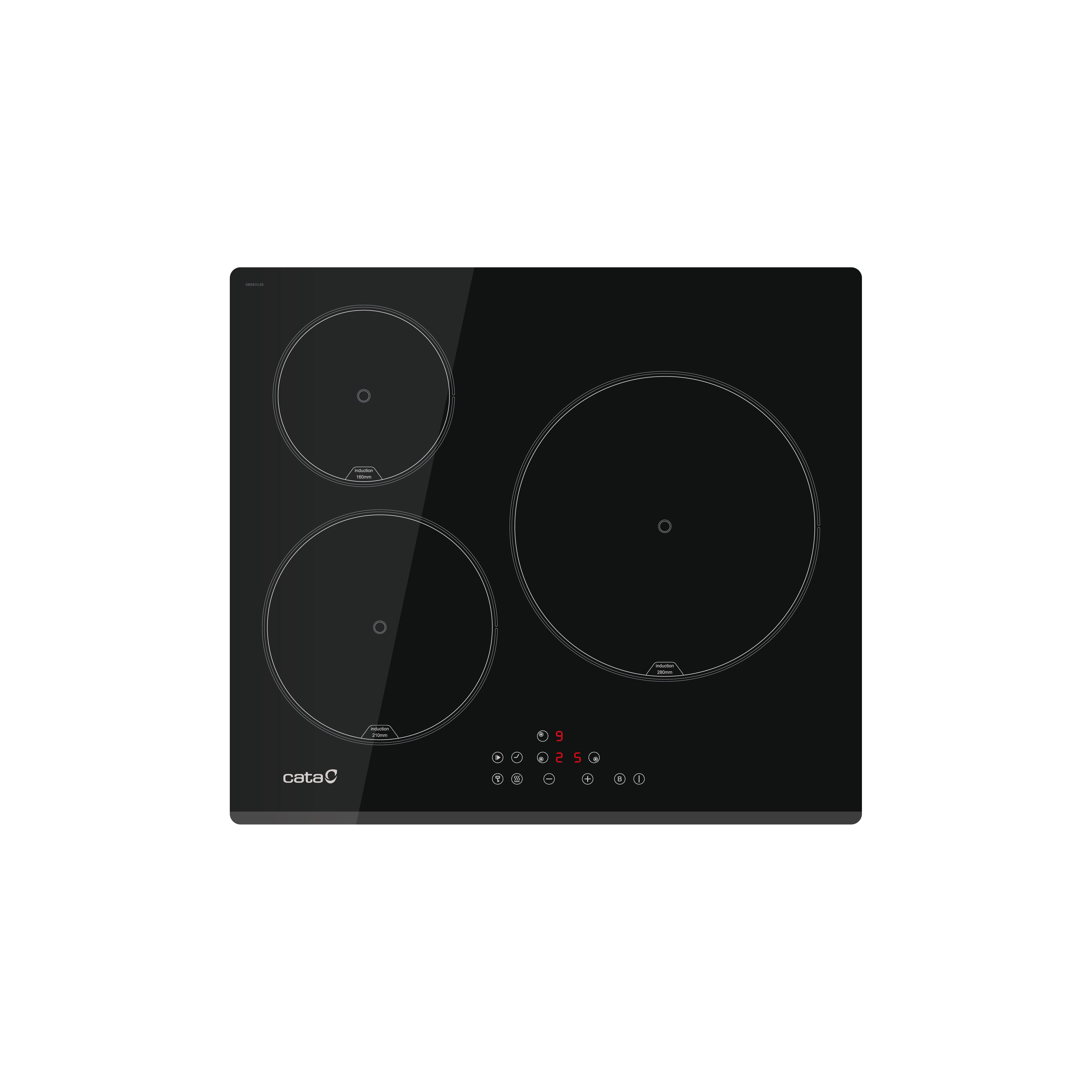 КОТЛОН CATA IB 6303E2 BK